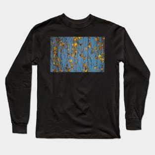 Autumn leafs and sky Long Sleeve T-Shirt